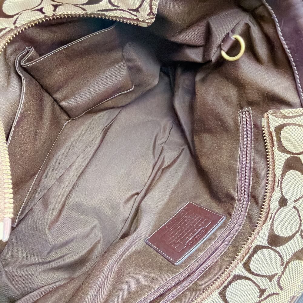 Coach Vintage F12843 Signature Patchwork Tote Bag - Picture 8 of 8